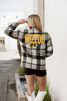 MISSOURI TIGERS MAD FOR PLAID JENKINS PLAID OVERSHIRT