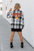 MINNESOTA GOLDEN GOPHERS MAD FOR PLAID JENKINS PLAID OVERSHIRT