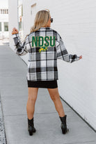 NORTH DAKOTA STATE BISON MAD FOR PLAID JENKINS PLAID OVERSHIRT