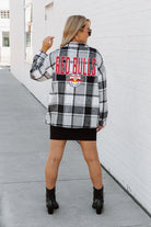 NEW YORK RED BULLS FIELDSIDE FUN JENKINS PLAID OVERSHIRT