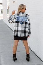 SPORTING KANSAS CITY FIELDSIDE FUN JENKINS PLAID OVERSHIRT