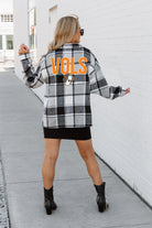 TENNESSEE VOLUNTEERS MAD FOR PLAID JENKINS PLAID OVERSHIRT