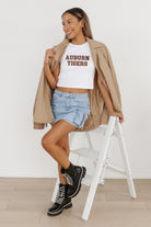 AUBURN TIGERS WINNING TRADITION ESSENTIAL RIBBED CROP TANK BY MADI PREWETT TROUTT