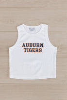 AUBURN TIGERS WINNING TRADITION ESSENTIAL RIBBED CROP TANK BY MADI PREWETT TROUTT