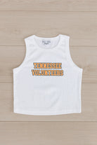 TENNESSEE VOLUNTEERS WINNING TRADITION ESSENTIAL RIBBED CROP TANK BY MADI PREWETT TROUTT