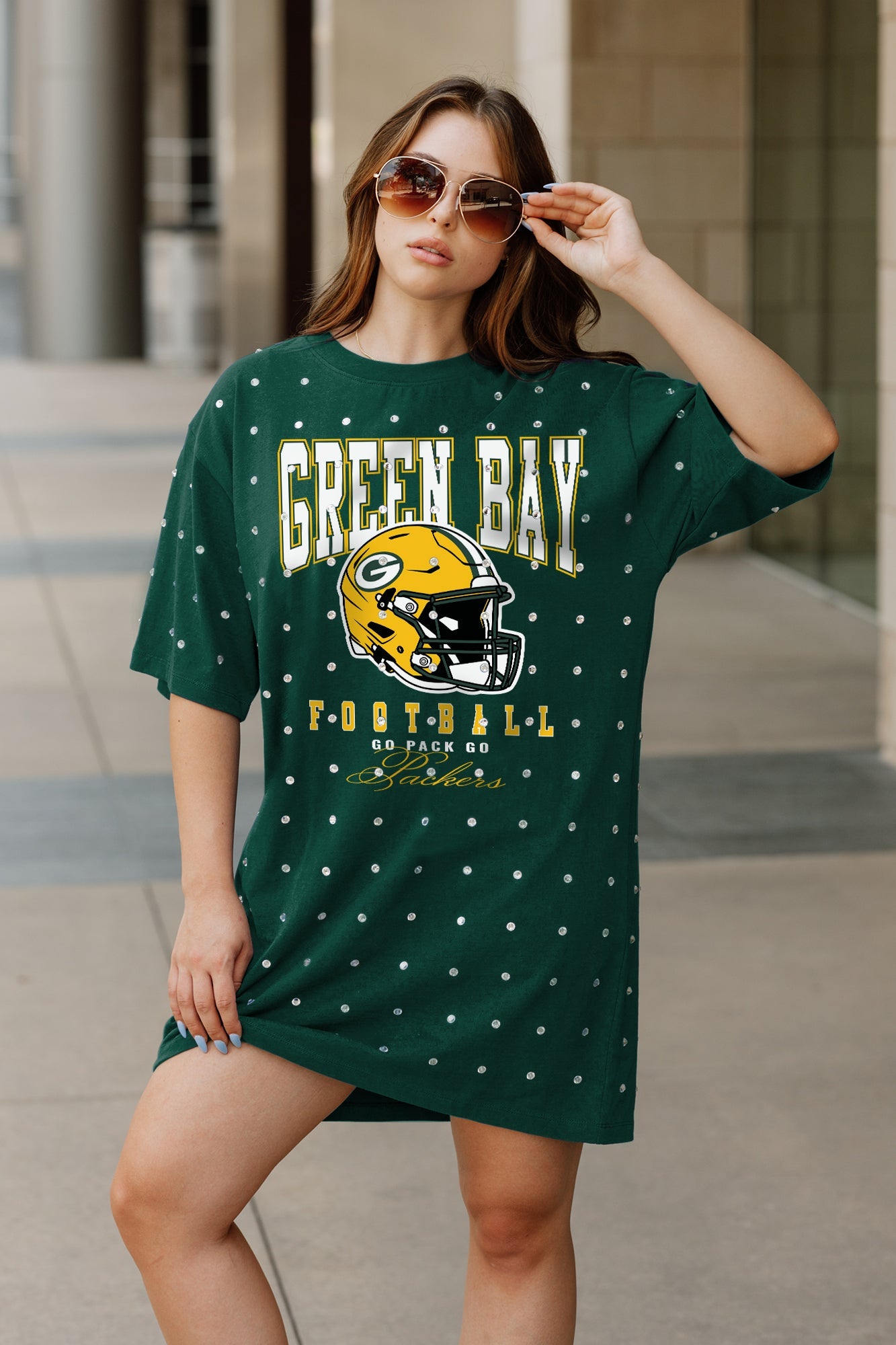 Packer shirts with bling best sale