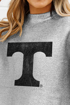 TENNESSEE VOLUNTEERS SHINE DOWN OVERSIZED METALLIC LOOSE KNIT SWEATER