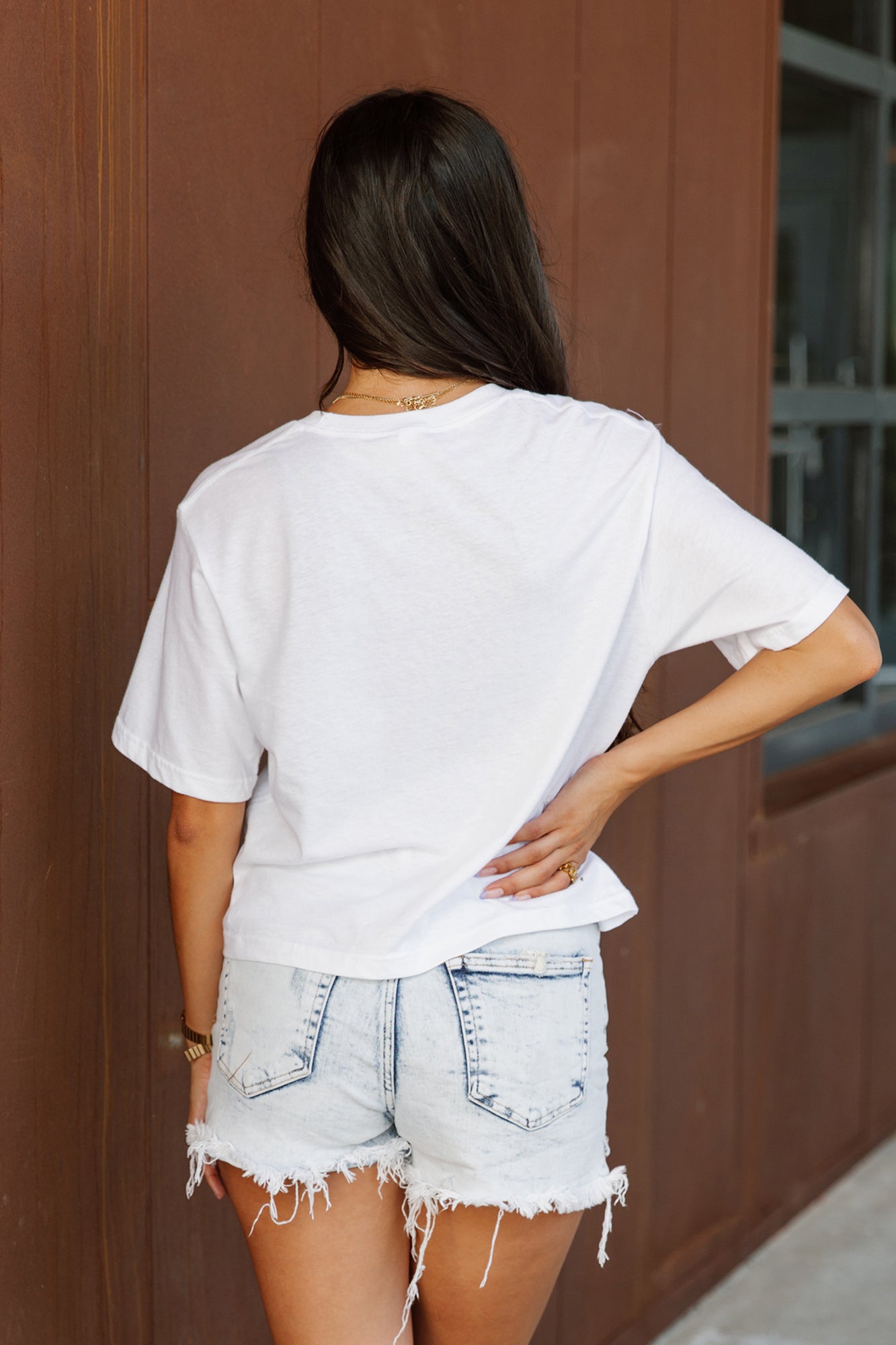 ARIZONA CARDINALS CLAIM TO FAME BOXY FIT WOMEN'S CROPPED TEE