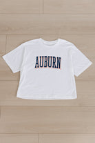 AUBURN TIGERS ALL-STAR APPEAL BOXY FIT WOMEN'S CROPPED TEE BY MADI PREWETT TROUTT