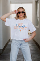 FC CINCINNATI KEEP PLAYING BOXY FIT WOMEN'S CROPPED TEE