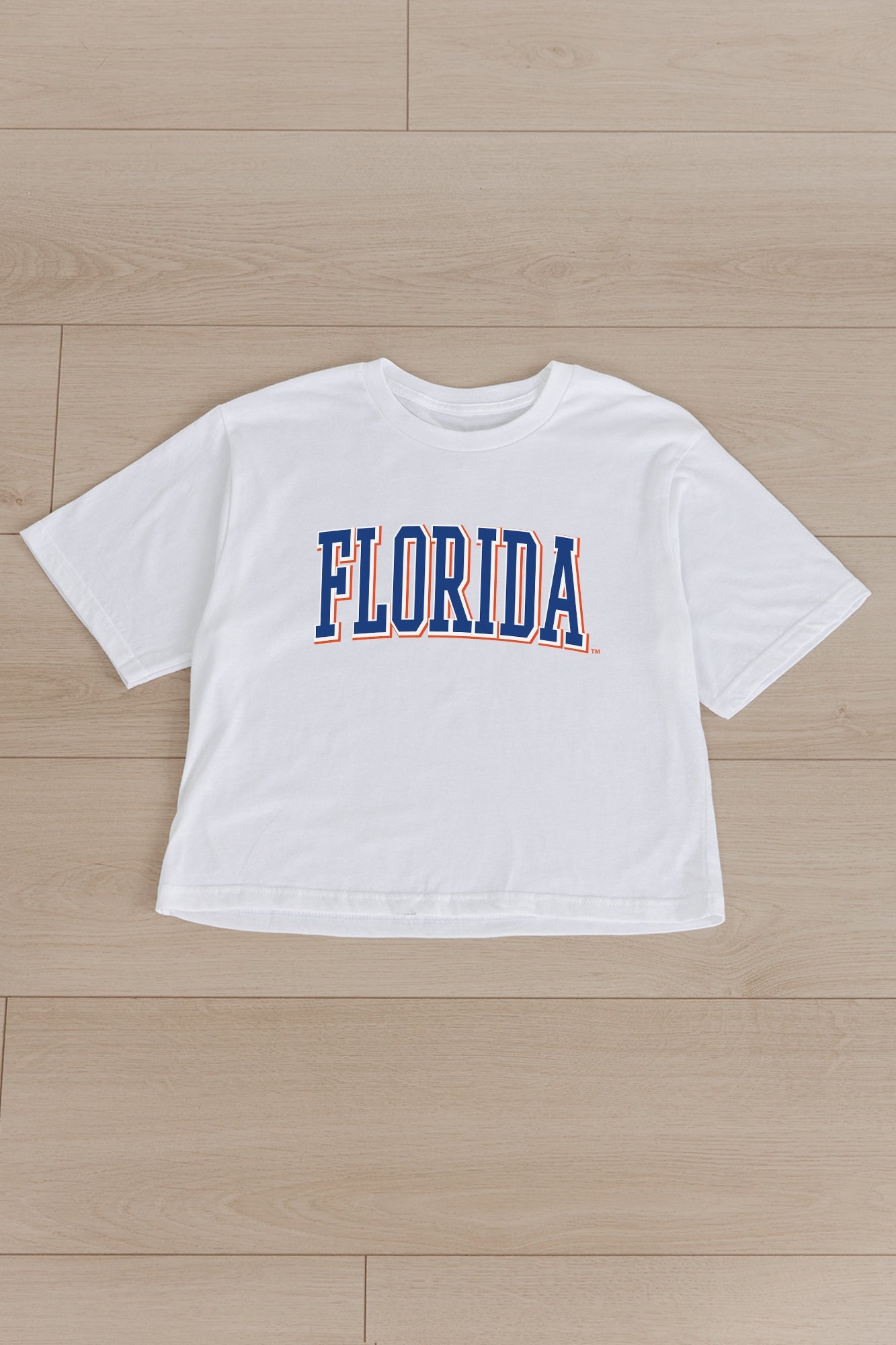 FLORIDA GATORS ALL-STAR APPEAL BOXY FIT WOMEN'S CROPPED TEE BY MADI PREWETT TROUTT