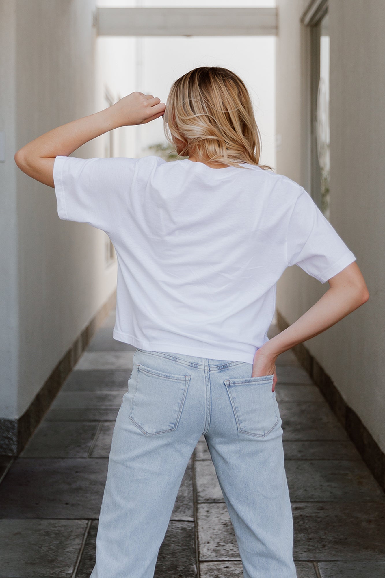 GEORGIA SOUTHERN EAGLES CLAIM TO FAME BOXY FIT WOMEN'S CROPPED TEE