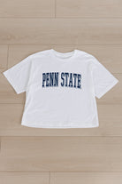 PENN STATE NITTANY LIONS ALL-STAR APPEAL BOXY FIT WOMEN'S CROPPED TEE BY MADI PREWETT TROUTT