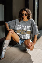 BRYANT BULLDOGS ON THE BALL MINI RHINESTONE SHORT SLEEVE CLASSIC TEE