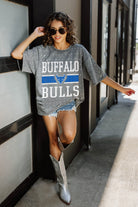 BUFFALO BULLS ON THE BALL MINI RHINESTONE SHORT SLEEVE CLASSIC TEE