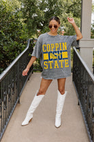 COPPIN STATE EAGLES ON THE BALL MINI RHINESTONE SHORT SLEEVE CLASSIC TEE