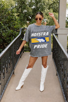 HOFSTRA PRIDE ON THE BALL MINI RHINESTONE SHORT SLEEVE CLASSIC TEE