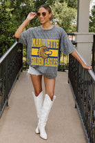 MARQUETTE GOLDEN EAGLES ON THE BALL MINI RHINESTONE SHORT SLEEVE CLASSIC TEE