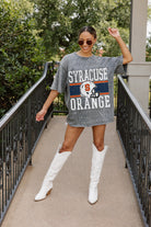 SYRACUSE ORANGE ON THE BALL MINI RHINESTONE SHORT SLEEVE CLASSIC TEE