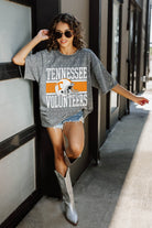 TENNESSEE VOLUNTEERS ON THE BALL MINI RHINESTONE SHORT SLEEVE CLASSIC TEE