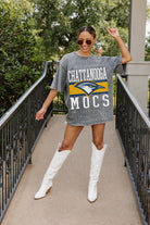 CHATTANOOGA MOCS ON THE BALL MINI RHINESTONE SHORT SLEEVE CLASSIC TEE