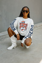 AUBURN TIGERS GAME PLAN OVERSIZED LONG SLEEVE TEE