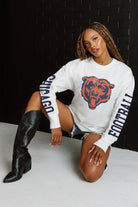 CHICAGO BEARS GAME PLAN OVERSIZED MIDWEIGHT LONG SLEEVE TEE