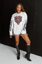 CHICAGO BEARS GAME PLAN OVERSIZED MIDWEIGHT LONG SLEEVE TEE