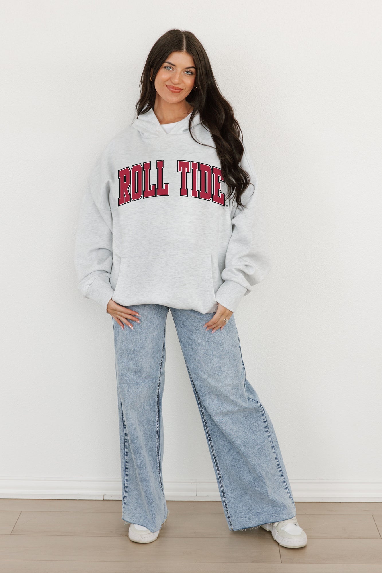 ALABAMA CRIMSON TIDE WINNING LOOK OVERSIZED PREMIUM WEIGHT HOODIE BY MADI PREWETT TROUTT