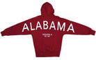 ALABAMA CRIMSON TIDE NEVER STOP OVERSIZED PREMIUM WEIGHT HOODIE