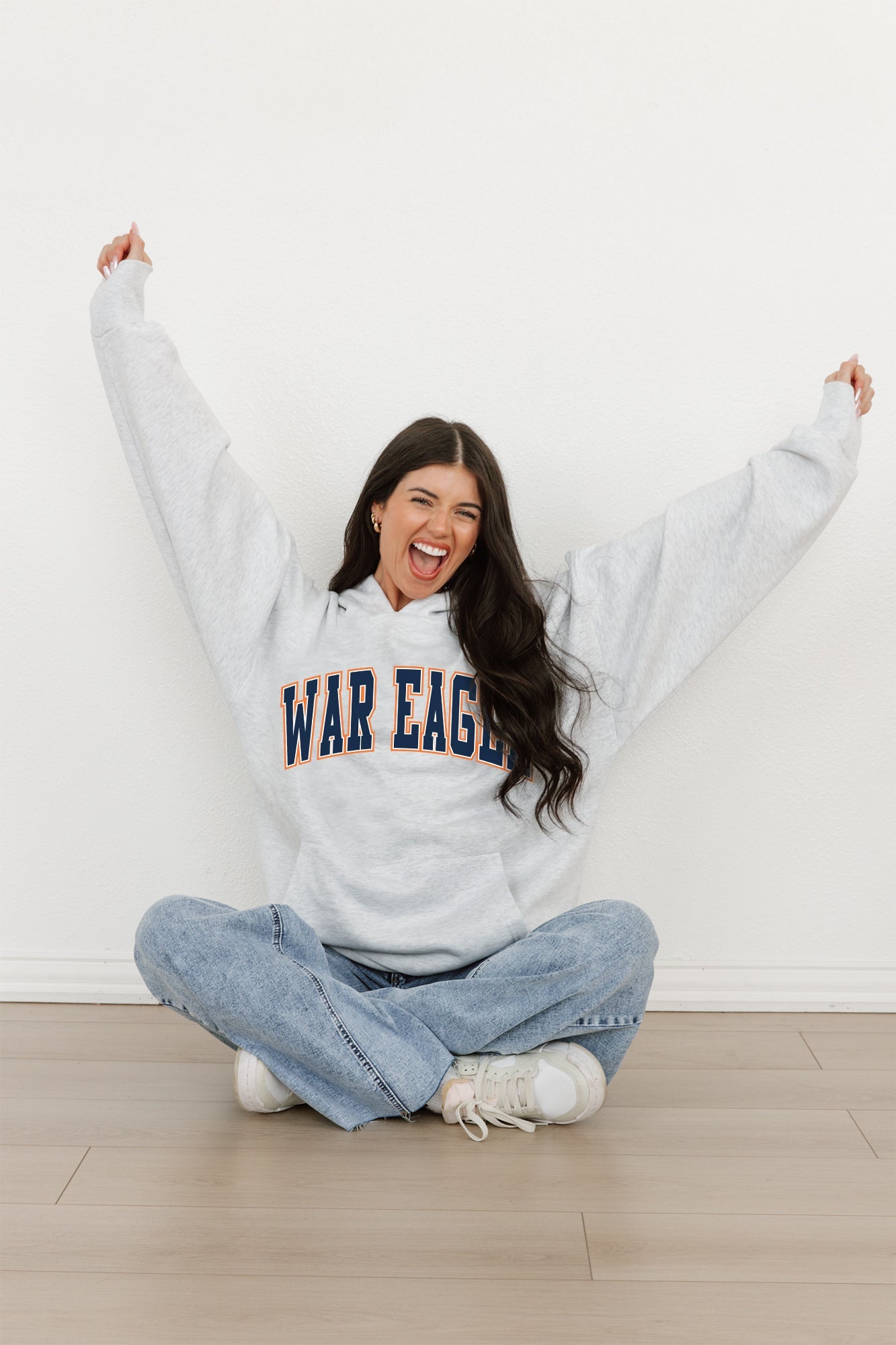 AUBURN TIGERS WINNING LOOK OVERSIZED PREMIUM WEIGHT HOODIE BY MADI PREWETT TROUTT