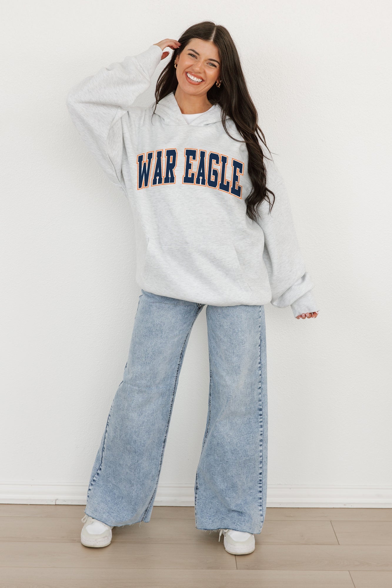 AUBURN TIGERS WINNING LOOK OVERSIZED PREMIUM WEIGHT HOODIE BY MADI PREWETT TROUTT