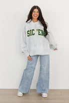 BAYLOR BEARS WINNING LOOK OVERSIZED PREMIUM WEIGHT HOODIE BY MADI PREWETT TROUTT