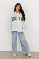 BAYLOR BEARS WINNING LOOK OVERSIZED PREMIUM WEIGHT HOODIE BY MADI PREWETT TROUTT