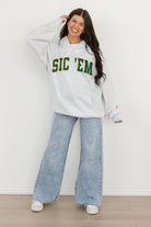 BAYLOR BEARS WINNING LOOK OVERSIZED PREMIUM WEIGHT HOODIE BY MADI PREWETT TROUTT