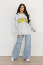 IOWA HAWKEYES WINNING LOOK OVERSIZED PREMIUM WEIGHT HOODIE BY MADI PREWETT TROUTT