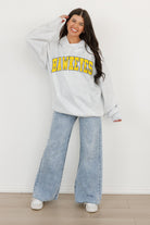 IOWA HAWKEYES WINNING LOOK OVERSIZED PREMIUM WEIGHT HOODIE BY MADI PREWETT TROUTT