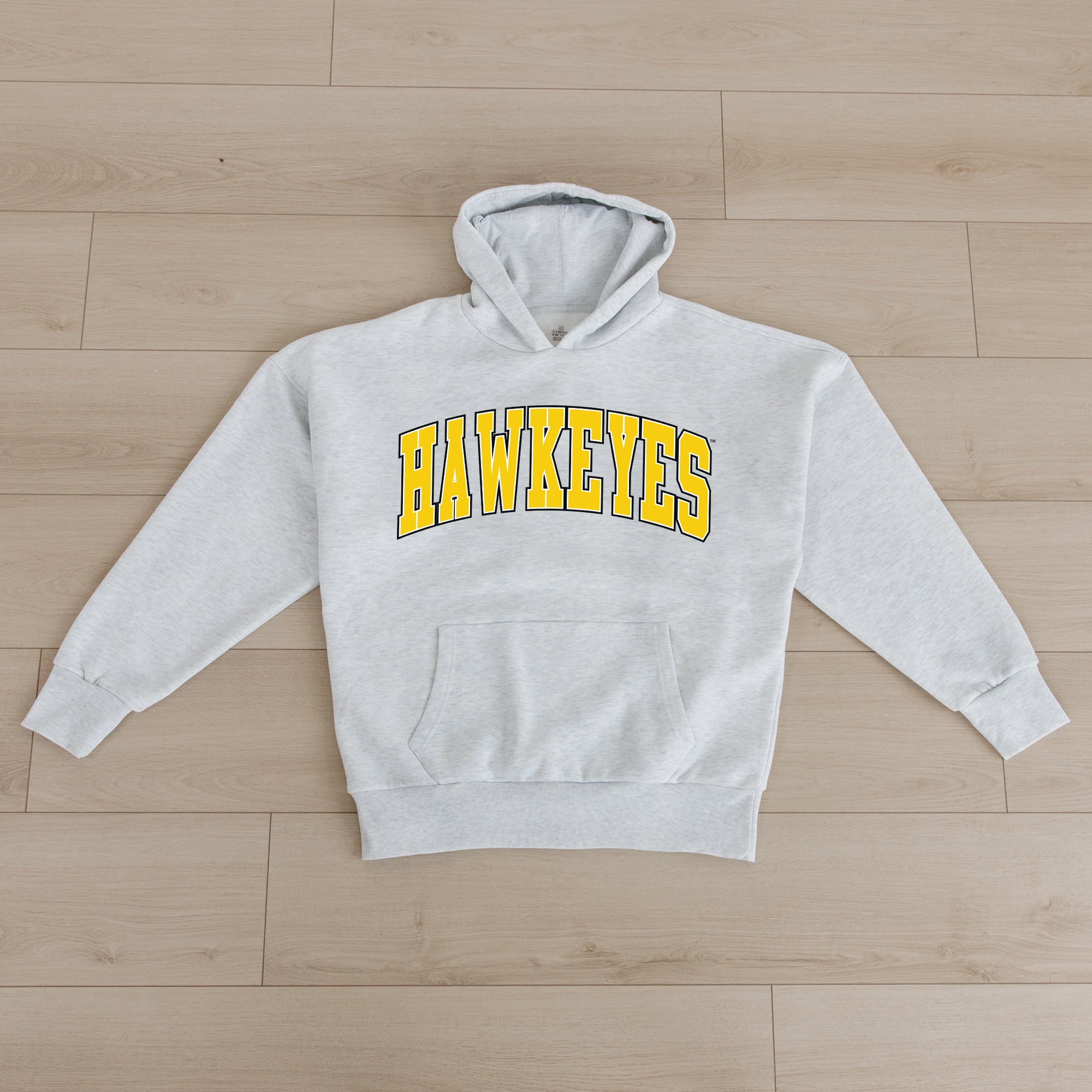 IOWA HAWKEYES WINNING LOOK OVERSIZED PREMIUM WEIGHT HOODIE BY MADI PREWETT TROUTT