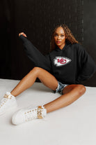 KANSAS CITY CHIEFS NEVER STOP OVERSIZED PREMIUM WEIGHT HOODIE