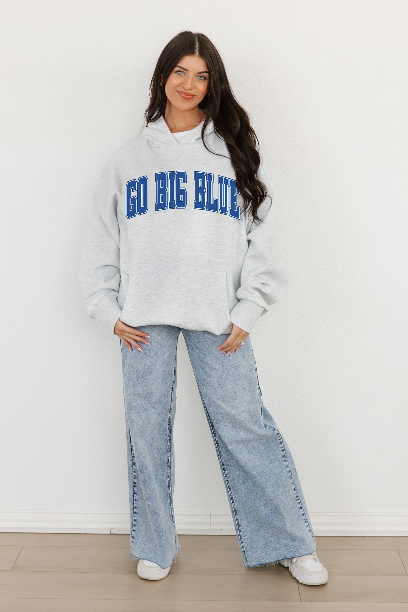 KENTUCKY WILDCATS WINNING LOOK OVERSIZED PREMIUM WEIGHT HOODIE BY MADI PREWETT TROUTT