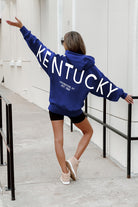 KENTUCKY WILDCATS NEVER STOP OVERSIZED PREMIUM WEIGHT HOODIE