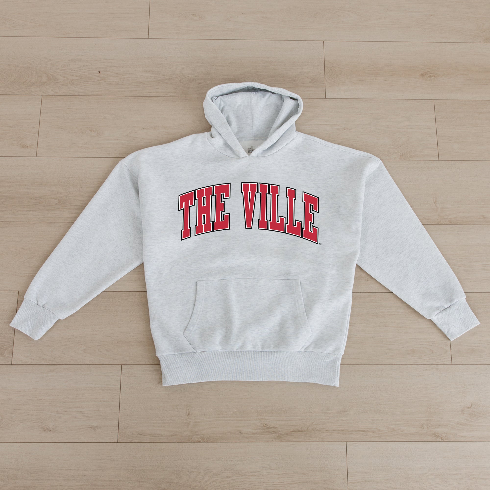 LOUISVILLE CARDINALS WINNING LOOK OVERSIZED PREMIUM WEIGHT HOODIE BY MADI PREWETT TROUTT