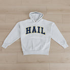 MICHIGAN WOLVERINES WINNING LOOK OVERSIZED PREMIUM WEIGHT HOODIE BY MADI PREWETT TROUTT