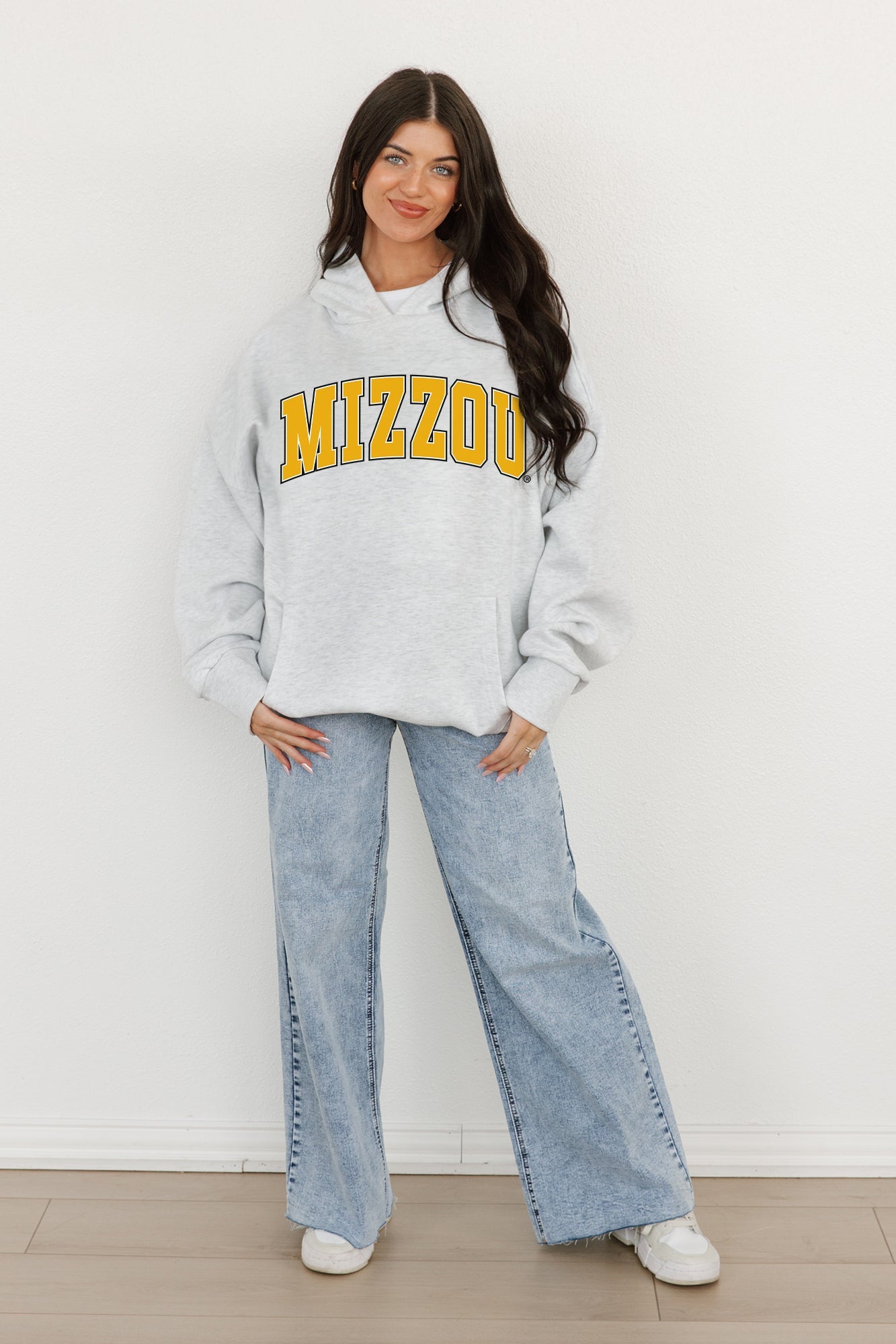 MISSOURI TIGERS WINNING LOOK OVERSIZED PREMIUM WEIGHT HOODIE BY MADI PREWETT TROUTT