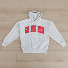 NEBRASKA CORNHUSKERS WINNING LOOK OVERSIZED PREMIUM WEIGHT HOODIE BY MADI PREWETT TROUTT