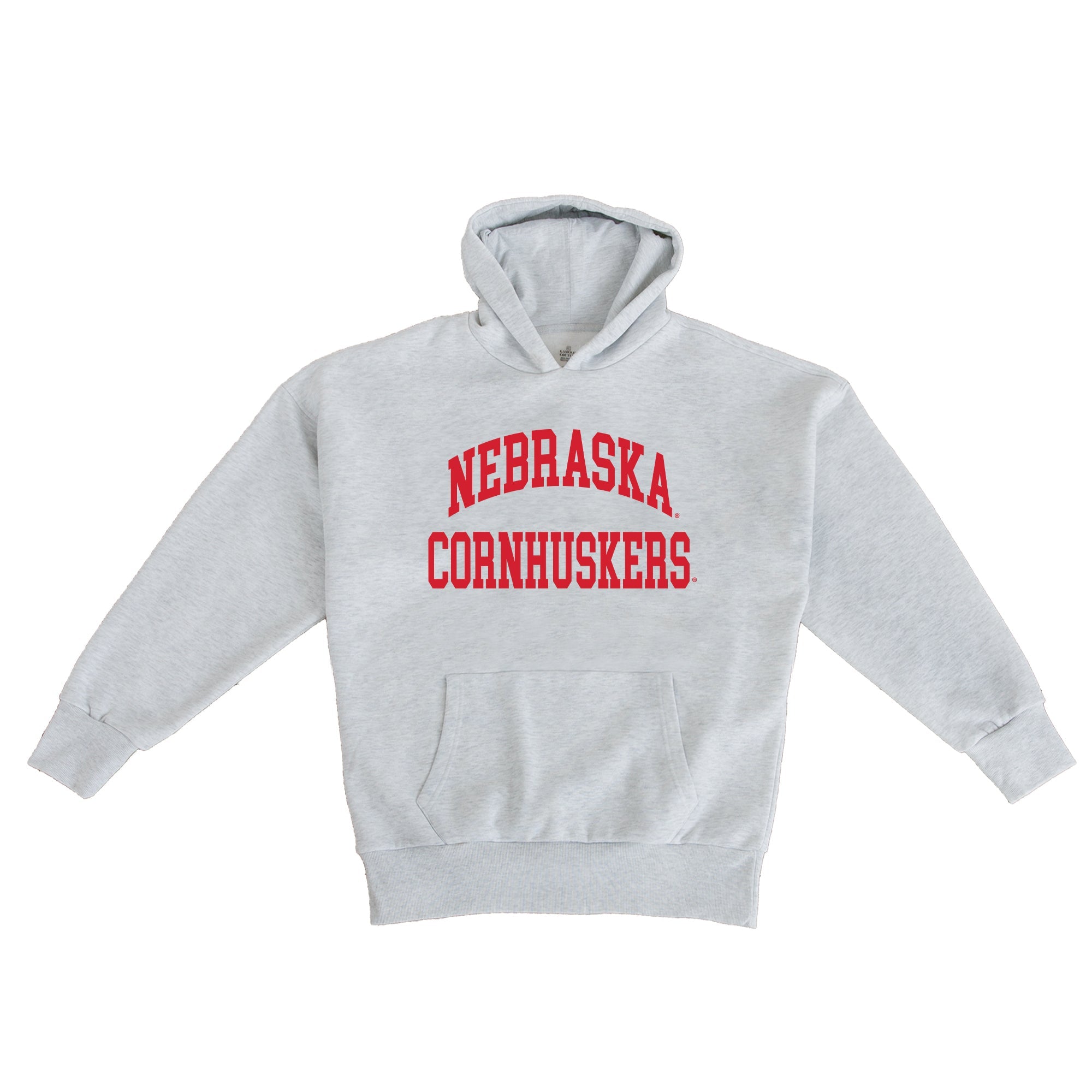 Madi x GC Nebraska Cornhuskers All Star Style Oversized Premium Weight Hoodie by Madi Prewett Troutt