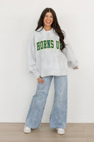 NORTH DAKOTA STATE BISON WINNING LOOK OVERSIZED PREMIUM WEIGHT HOODIE BY MADI PREWETT TROUTT