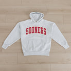 OKLAHOMA SOONERS WINNING LOOK OVERSIZED PREMIUM WEIGHT HOODIE BY MADI PREWETT TROUTT