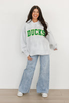 OREGON DUCKS WINNING LOOK OVERSIZED PREMIUM WEIGHT HOODIE BY MADI PREWETT TROUTT