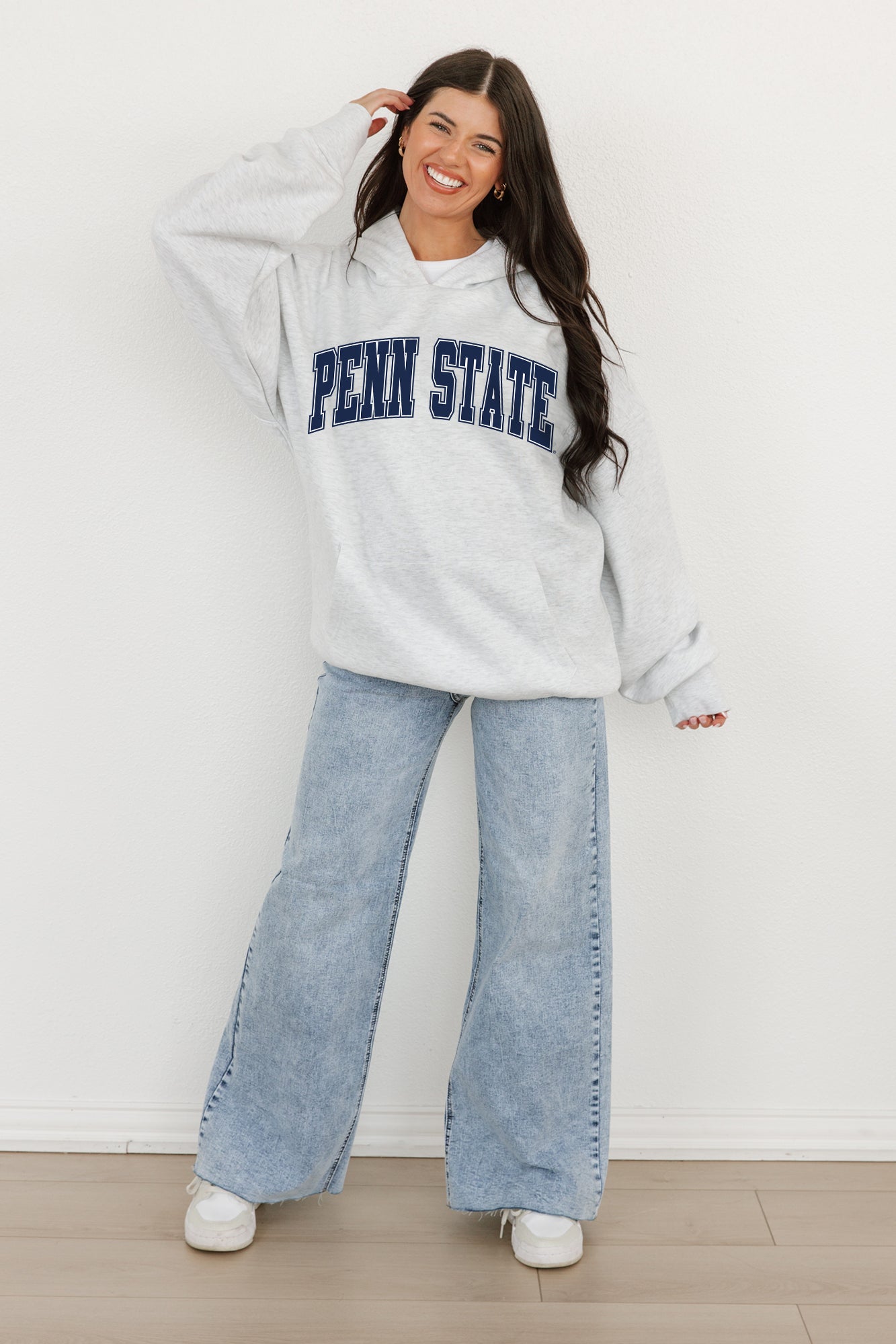 PENN STATE NITTANY LIONS WINNING LOOK OVERSIZED PREMIUM WEIGHT HOODIE BY MADI PREWETT TROUTT